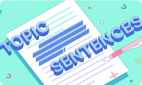 Topic sentences illustration
