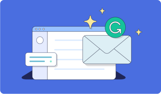 Professional email illustration